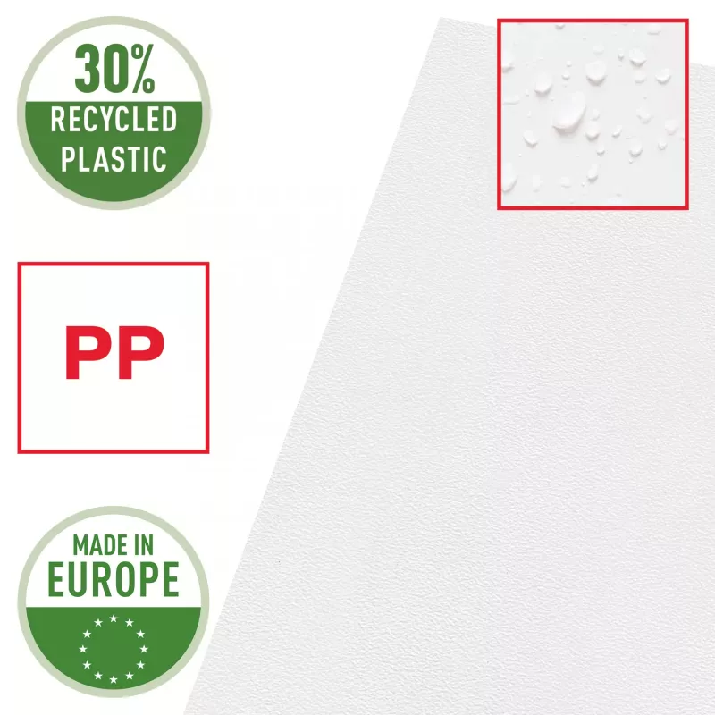 Esselte Essential aplankas A4, 30 % perdirbto plastiko, gauto prieš vartojimą