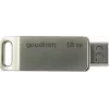 Goodram ODA3 USB atmintinė 16 GB USB Type-A / USB Type-C 3.2 Gen 1 (3.1 Gen 1) Sidabrinė