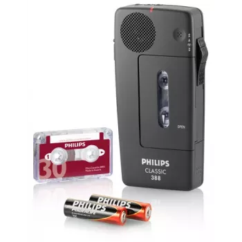 Philips Pocket Memo Classic 388 juoda