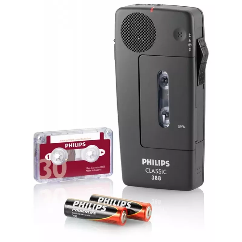 Philips Pocket Memo Classic 388 juoda