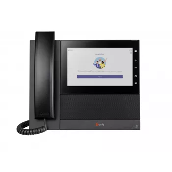 HP Poly CCX 600 verslo medijos telefonas, skirtas „Microsoft Teams“ ir palaikantis PoE
