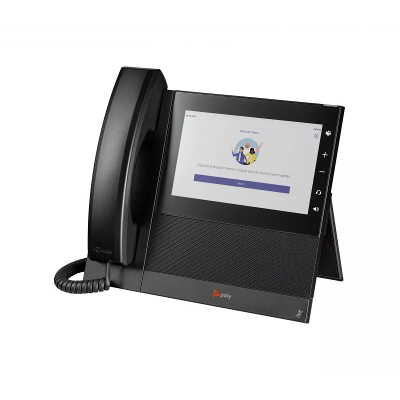 HP Poly CCX 600 verslo medijos telefonas, skirtas „Microsoft Teams“ ir palaikantis PoE