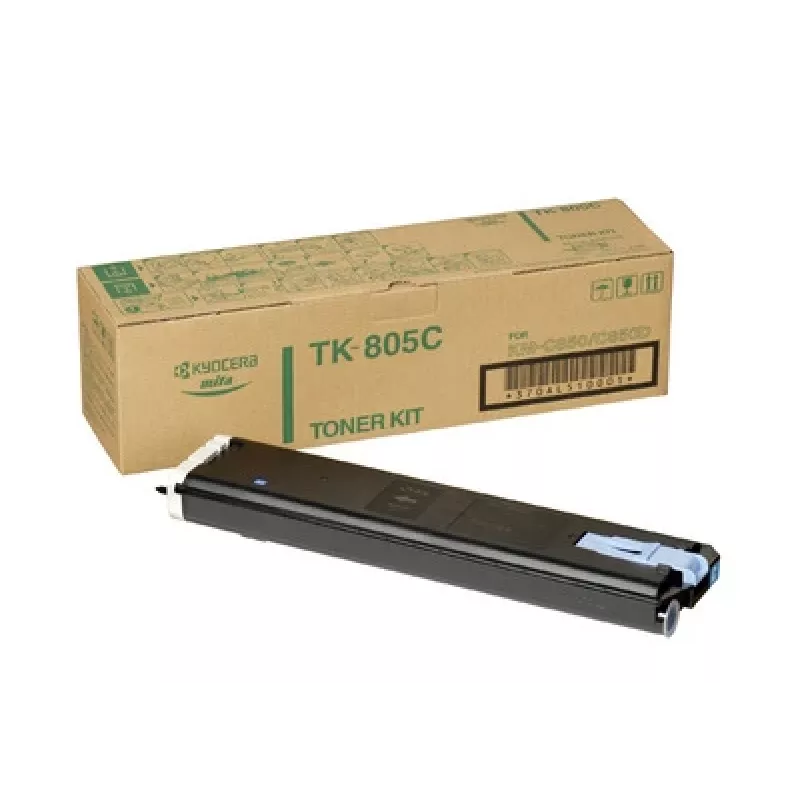 KYOCERA TK-805C tonerio kasetė 1 vnt. Originali žalsvai mėlyna