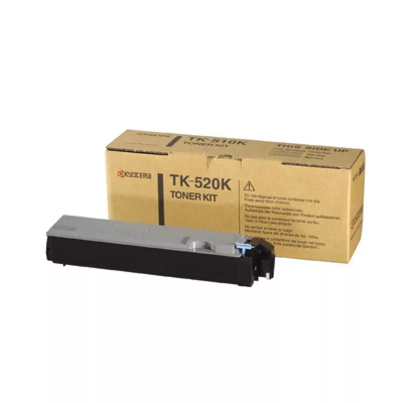 KYOCERA TK-520K tonerio kasetė 1 vnt. Originalius juoda