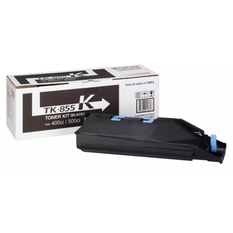 KYOCERA TK-855K dažų kasetė 1 vnt. Originali Juoda