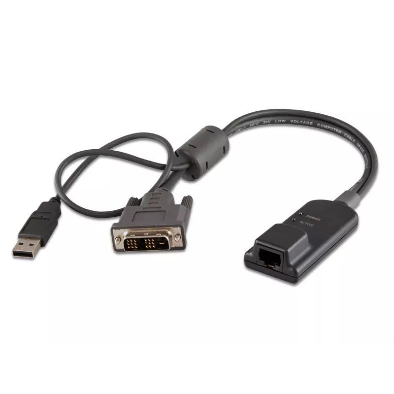 Vertiv Avocent MPUIQ-VMCDV KVM sąsajos adapteris DVI, USB 2.0 juodas