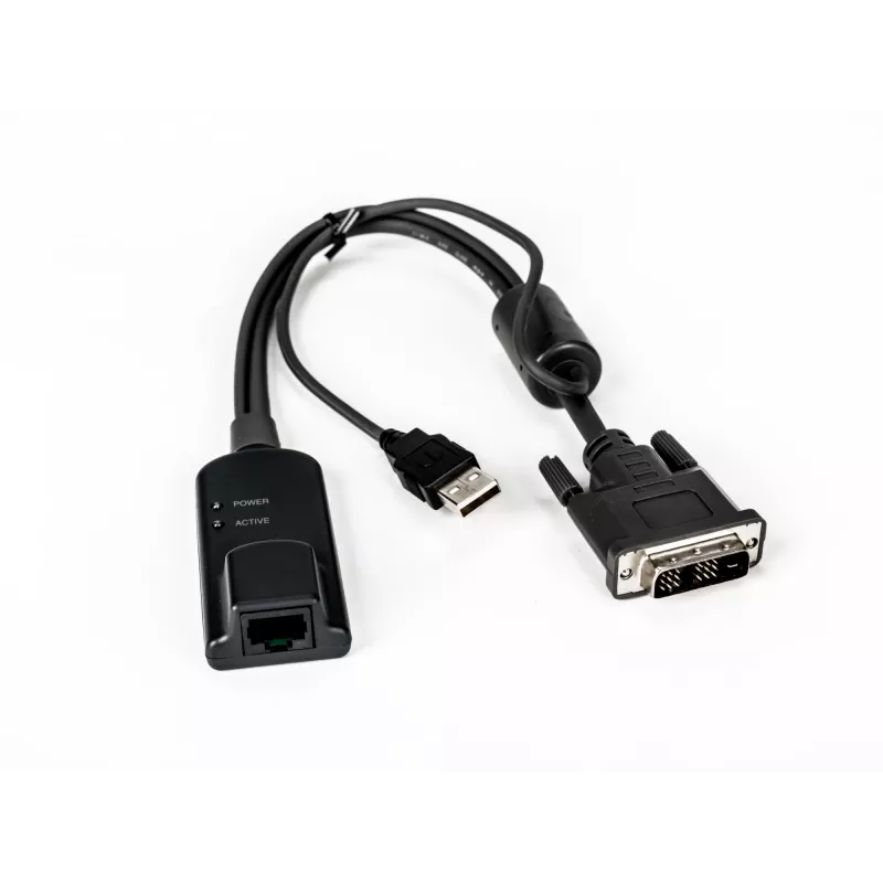 Vertiv Avocent MPUIQ-VMCDV KVM sąsajos adapteris DVI, USB 2.0 juodas