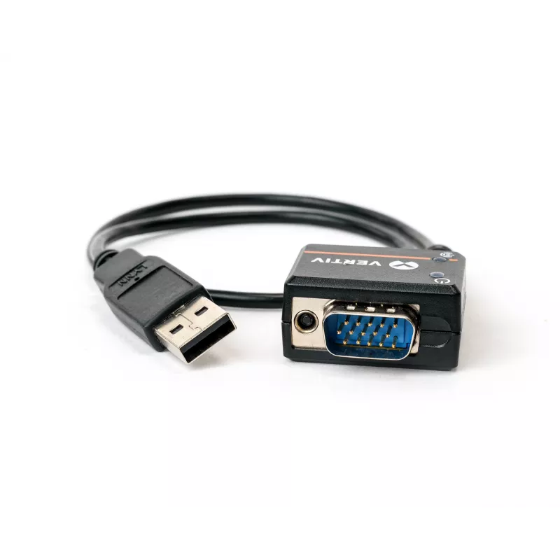 Vertiv Avocent SFF SVR sąsajos modulis KVM kabeliui, juodas, 0,305 m