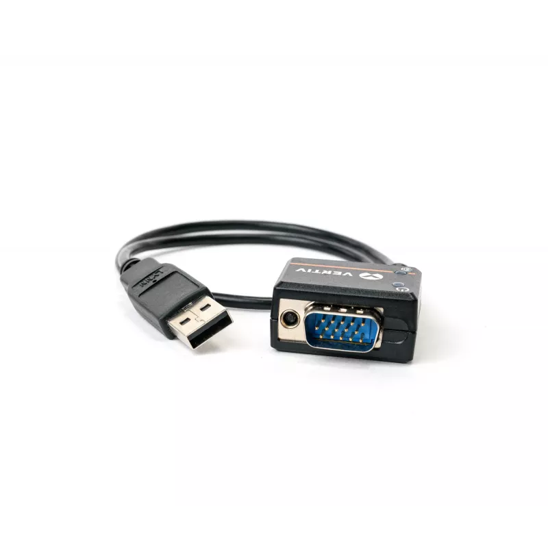 Vertiv Avocent SFF SVR sąsajos modulis KVM kabeliui, juodas, 0,305 m
