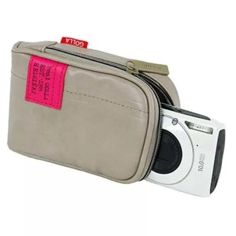 Hama 121801 Golla „Simon“ fotoaparato dėklas, 60G, smėlio spalvos