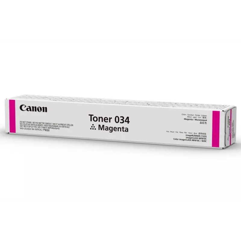 Canon 034 dažų kasetė 1 vnt. Originali Purpurinė