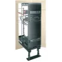 Middle Atlantic Products AX-SXR, 31 colio x 20 colių, 43U sieninis stovas, juodas
