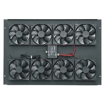 Middle Atlantic Products IBGR-552FT stovo aušinimo įranga, juoda