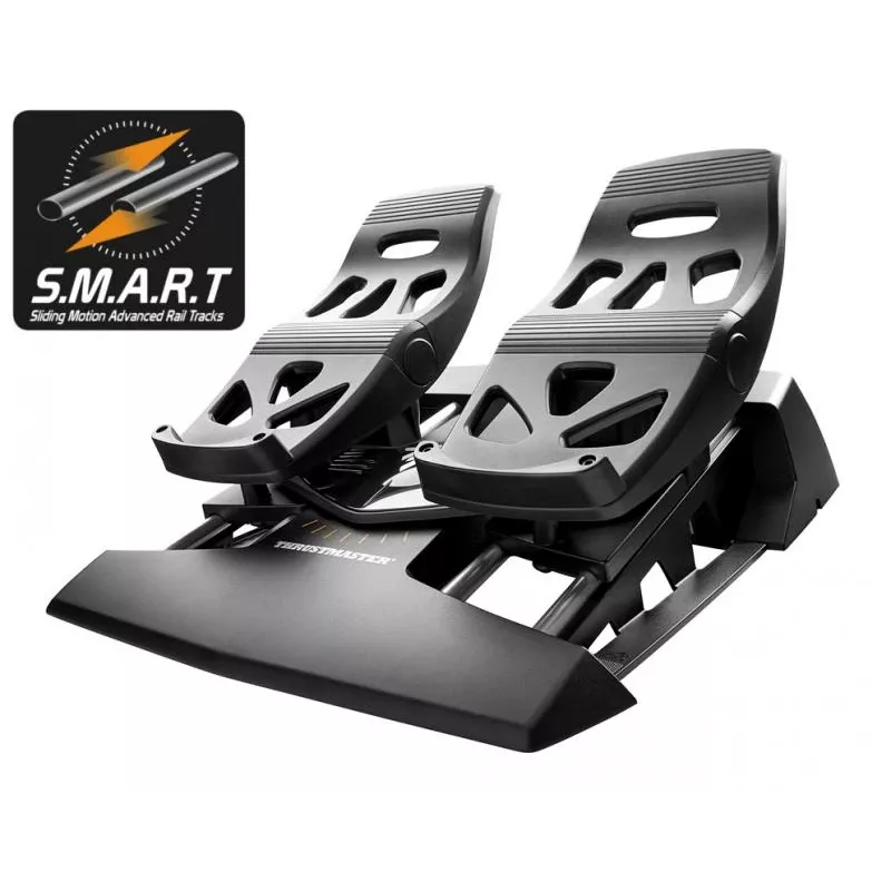 Thrustmaster T-16000M FCS Flight Pack Juoda USB Joystick Analogue / Digital MAC, PC