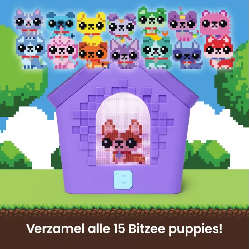 „Bitzee“, interaktyvus žaislas „Doghouse“ su 15 šuniukų viduje, 3D žaidimų kambarys, reaguoja į prisilietimą, skaitmeniniai augintiniai, vaikiški žaislai mergaitėms ir berniukams nuo 5 metų