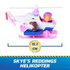 PAW Patrol: Search & Rescue, Skye gelbėjimo sraigtasparnis su 2 figūrėlėmis, herojų sraigtasparnio žaislas su atitraukimo ir paleidimo veiksmu, žaislai vaikams berniukams ir mergaitėms nuo 3 metų