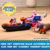 PAW Patrol : Search & Rescue, Zuma Rescue Hovercraft vandens transporto priemonė su 2 figūrėlėmis, žaislinė valtis su atitraukimo veiksmu, vaikiški žaislai berniukams ir mergaitėms nuo 3 metų