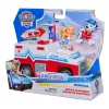 PAW Patrol: Search & Rescue, Marshall Rescue Responder automobilis su 2 figūrėlėmis, žaislinis sunkvežimis su atitraukimo ir paleidimo mechanizmu, žaislai berniukams ir mergaitėms nuo 3 metų