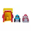 PAW Patrol Marshall Pup Squad Launchers su Rex Transporto priemone, 2 vnt. rinkinys, žaislai berniukams ir mergaitėms nuo 3 metų