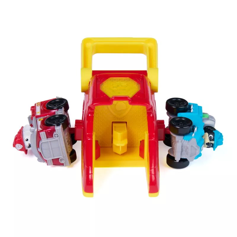 PAW Patrol Marshall Pup Squad Launchers su Rex Transporto priemone, 2 vnt. rinkinys, žaislai berniukams ir mergaitėms nuo 3 metų