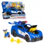 PAW Patrol : Search & Rescue, Chase Launch 'N' Rescue Cruiser su figūrėle ir 2 sviediniais, šviesomis, garsais ir paslėptu paleidimo mechanizmu, vaikiški žaislai berniukams ir mergaitėms nuo 3 metų