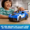 PAW Patrol : Search & Rescue, Chase Launch 'N' Rescue Cruiser su figūrėle ir 2 sviediniais, šviesomis, garsais ir paslėptu paleidimo mechanizmu, vaikiški žaislai berniukams ir mergaitėms nuo 3 metų