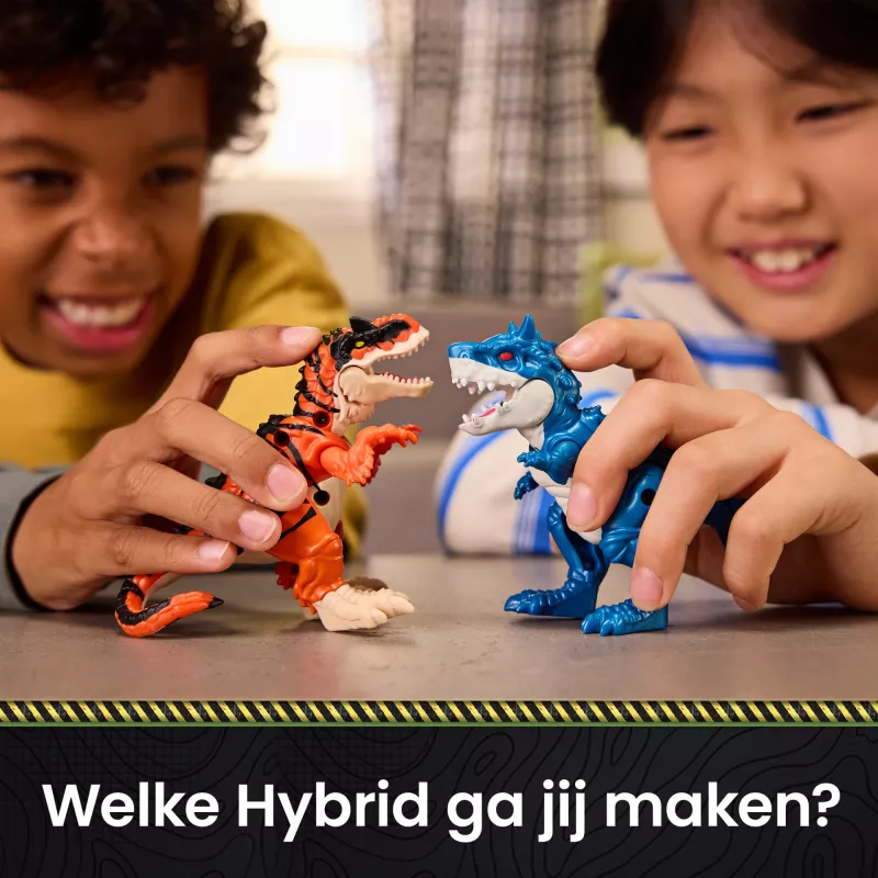 Primal Hatch Hybrid Hatchers – žaisliniai dinozaurai ir kiaušiniai, paslaptingos mini dino būtybės, žaislai berniukams ir mergaitėms nuo 5 metų, stiliai gali skirtis