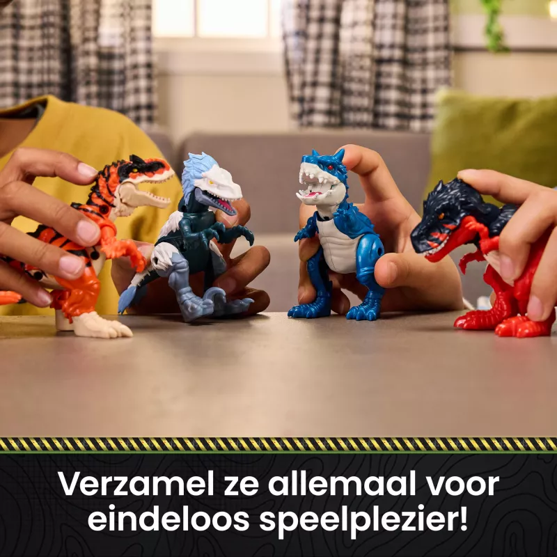Primal Hatch Hybrid Hatchers – žaisliniai dinozaurai ir kiaušiniai, paslaptingos mini dino būtybės, žaislai berniukams ir mergaitėms nuo 5 metų, stiliai gali skirtis