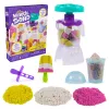 Kinetic Sand, Smoothie Mixer žaidimų rinkinys, Velykų krepšelio priedai, apima 14 oz formuojamo žaidimo smėlio, įrankiai ir ledinuko formelė, žaidimo maisto žaislas