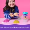 Kinetic Sand, Smoothie Mixer žaidimų rinkinys, Velykų krepšelio priedai, apima 14 oz formuojamo žaidimo smėlio, įrankiai ir ledinuko formelė, žaidimo maisto žaislas