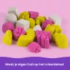 Kinetic Sand, Smoothie Mixer žaidimų rinkinys, Velykų krepšelio priedai, apima 14 oz formuojamo žaidimo smėlio, įrankiai ir ledinuko formelė, žaidimo maisto žaislas