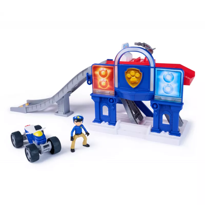 PAW Patrol Search & Rescue Lift 'N' Repair Playset su išskirtine figūrėle ir transporto priemone, virš 30 colių ilgio, žaislai berniukams ir mergaitėms nuo 3 metų
