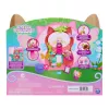 Gabby's Dollhouse Fairylandia, Kitty Fairy’s Flutter-riffic žaidimų rinkinys su 12 dalių ir išskirtiniu Flutter-riffic žiedu, žaislai vaikams mergaitėms ir berniukams nuo 3 metų