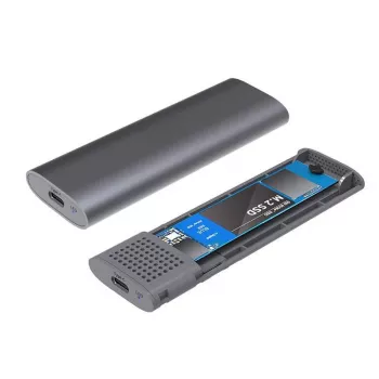 CoreParts MSUB3304 saugojimo diskų dėklas HDD/SSD dėklas Juodas