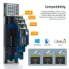 CoreParts MSUB3304 saugojimo diskų dėklas HDD/SSD dėklas Juodas