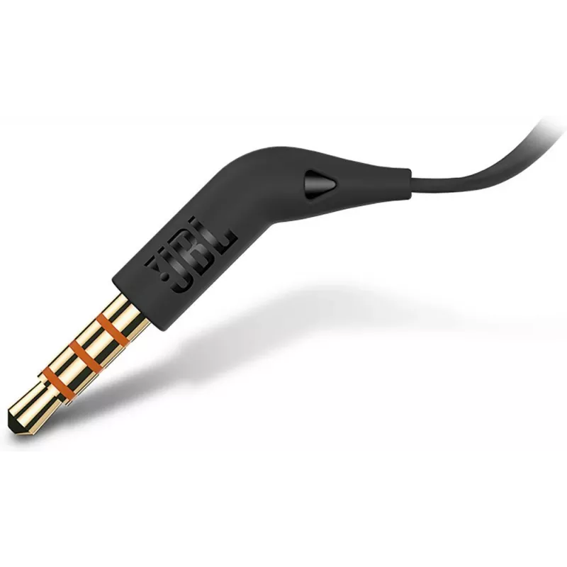 JBL T290 ausinės su mikrofonu laidinės į ausis įdedamos skambučiams / muzikai juodos