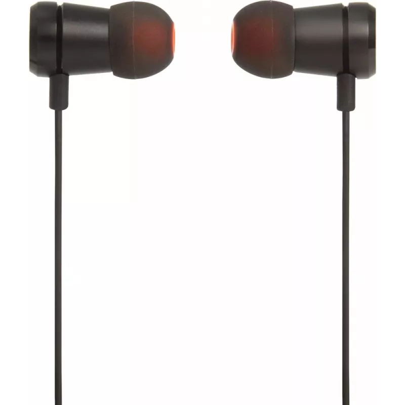 JBL T290 ausinės su mikrofonu laidinės į ausis įdedamos skambučiams / muzikai juodos
