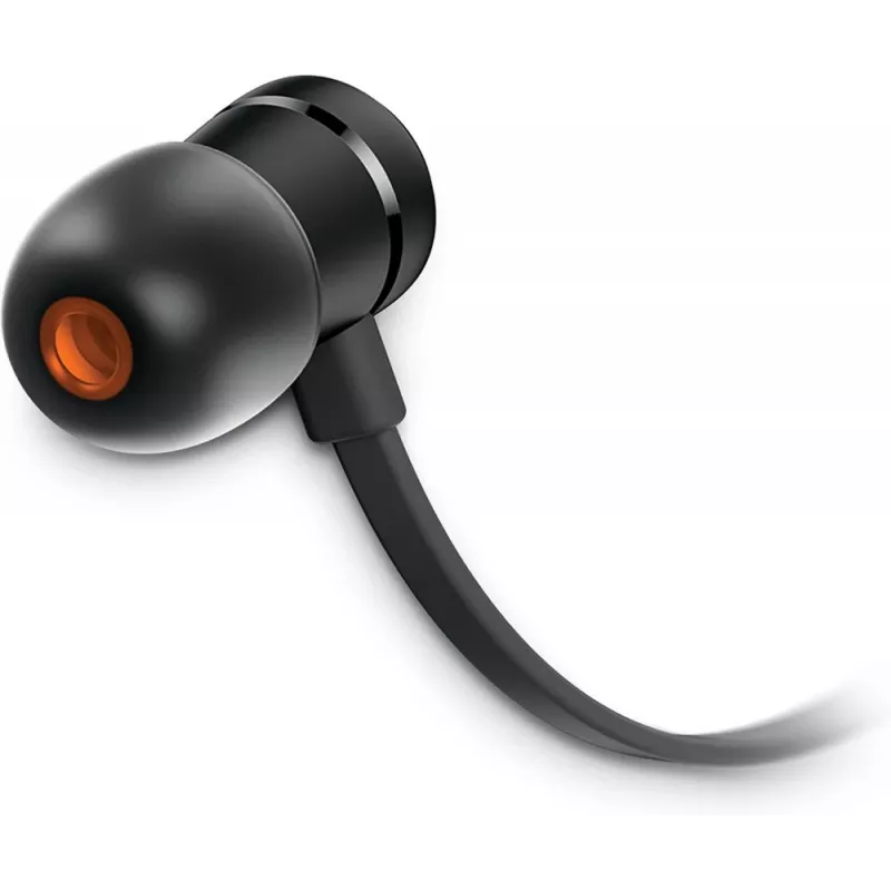 JBL T290 ausinės su mikrofonu laidinės į ausis įdedamos skambučiams / muzikai juodos