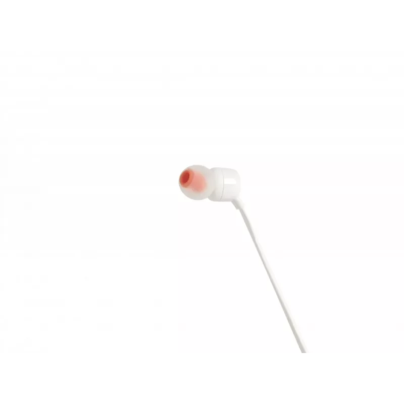 JBL Tune 110 BALTA, laidinės, 20 - 20000 Hz, muzikai, ausinės, baltos