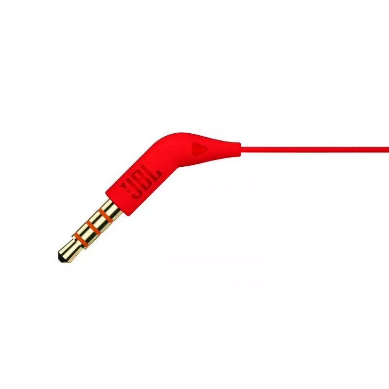 JBL T110 Headset Wired In-ear Calls/Music Red