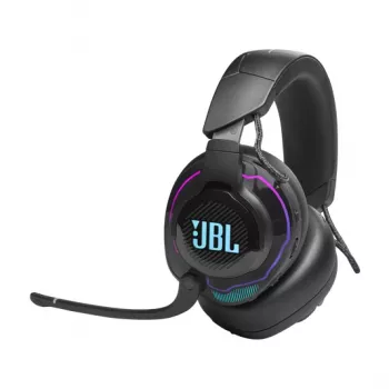 JBL Quantum 910 ausinės laidinės ir belaidės ant galvos žaidimams Bluetooth juodos