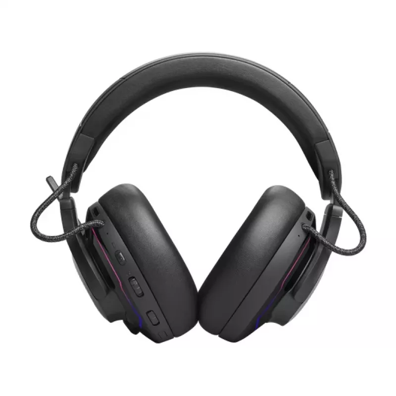 JBL Quantum 910 ausinės laidinės ir belaidės ant galvos žaidimams Bluetooth juodos