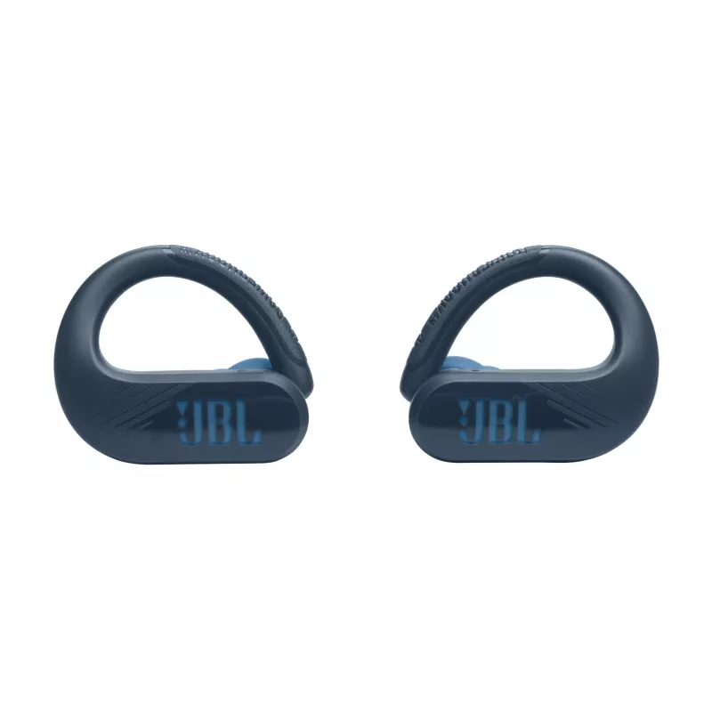 „JBL Endurance Peak 3“ mėlynos ausinės belaidės užkabinamos ant ausies skambučiams / muzikai / sportui / kasdienai USB Type-C „Bluetooth“