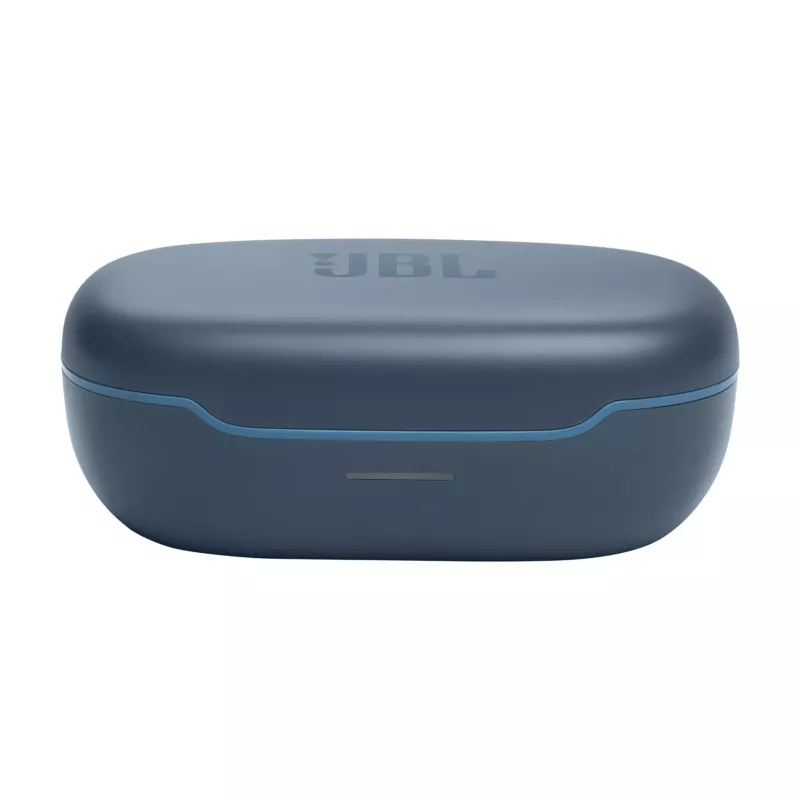 „JBL Endurance Peak 3“ mėlynos ausinės belaidės užkabinamos ant ausies skambučiams / muzikai / sportui / kasdienai USB Type-C „Bluetooth“