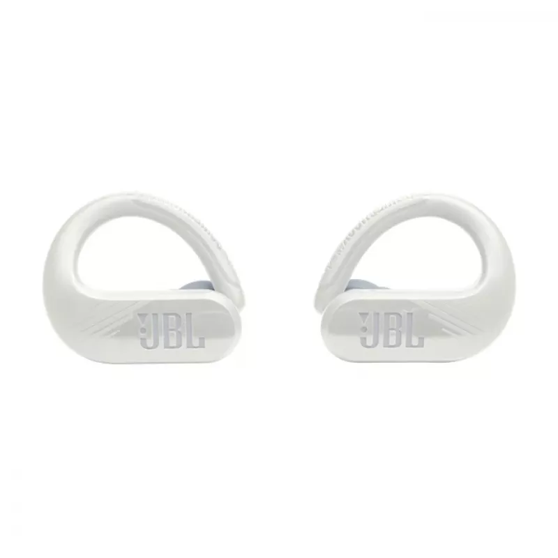 JBL Endurance PEAK 3 ausinės True Wireless Stereo (TWS) ausų kabliukas Skambučiai / muzika / sportas / kasdienis USB Type-C Bluetooth įkrovimo stovas balta