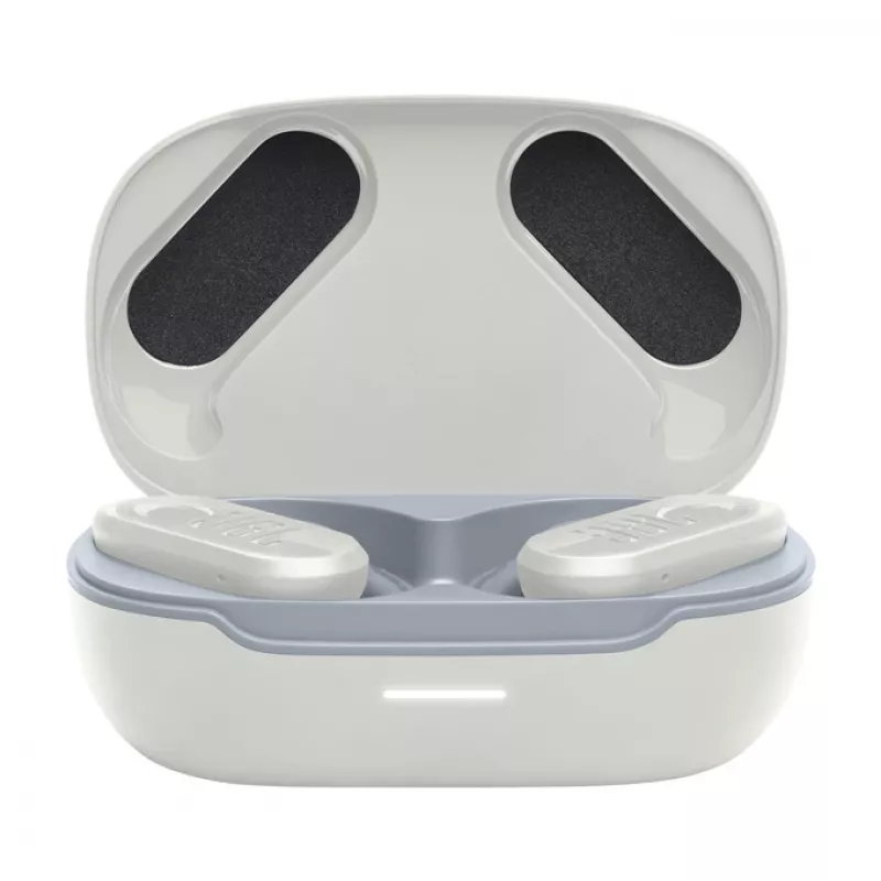 JBL Endurance PEAK 3 ausinės True Wireless Stereo (TWS) ausų kabliukas Skambučiai / muzika / sportas / kasdienis USB Type-C Bluetooth įkrovimo stovas balta