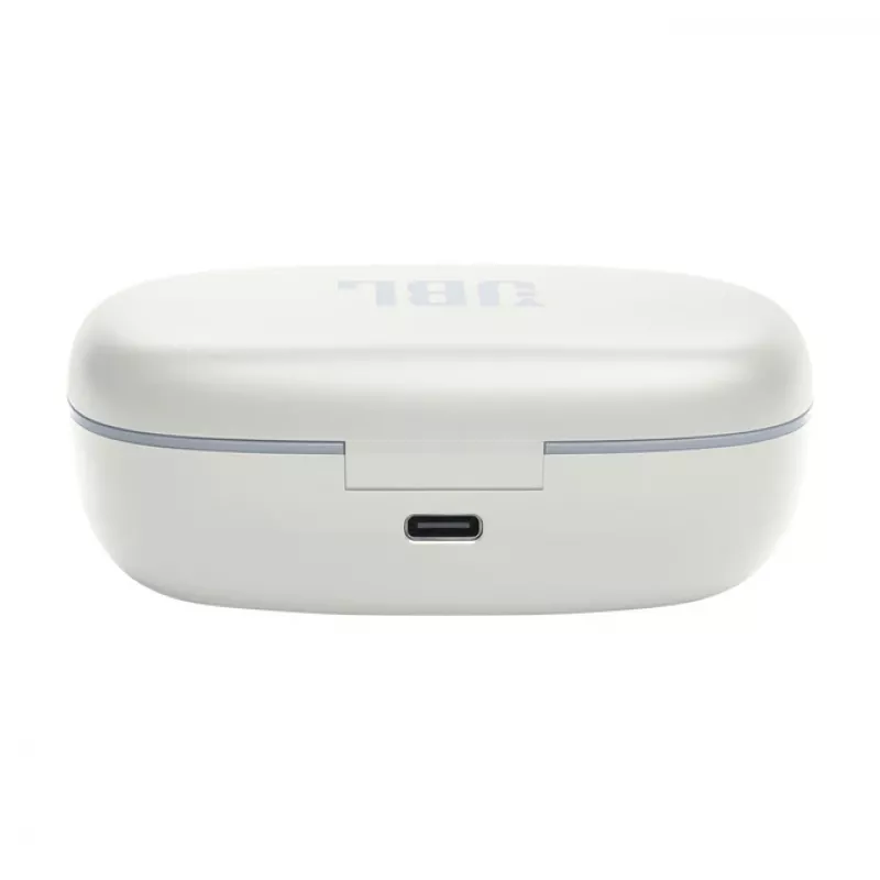 JBL Endurance PEAK 3 ausinės True Wireless Stereo (TWS) ausų kabliukas Skambučiai / muzika / sportas / kasdienis USB Type-C Bluetooth įkrovimo stovas balta