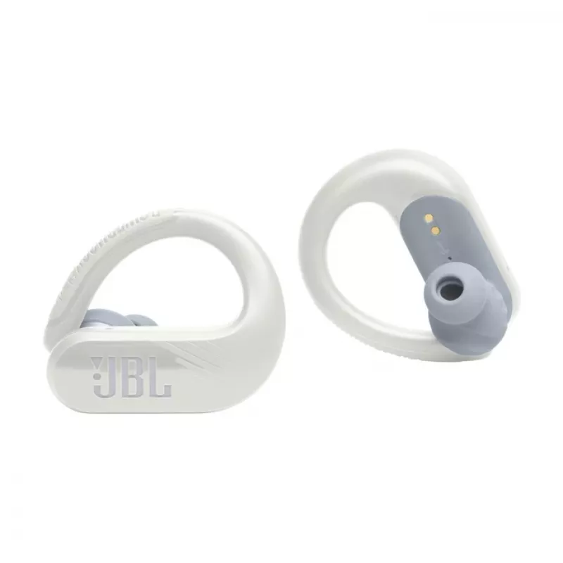 JBL Endurance PEAK 3 ausinės True Wireless Stereo (TWS) ausų kabliukas Skambučiai / muzika / sportas / kasdienis USB Type-C Bluetooth įkrovimo stovas balta