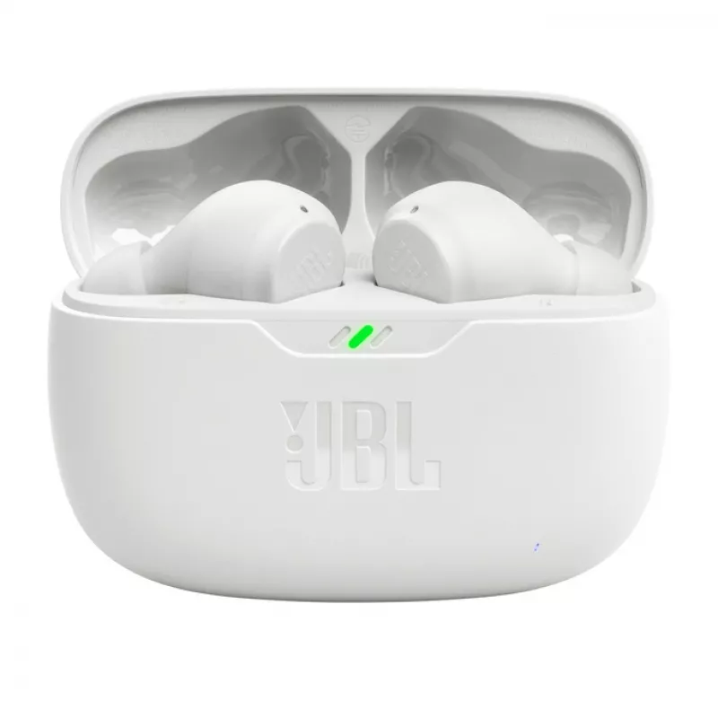 JBL Wave Beam ausinės True Wireless Stereo (TWS) į ausis įdedamos Skambučiai / Muzika / Sportas / Kasdienėms reikmėms baltos