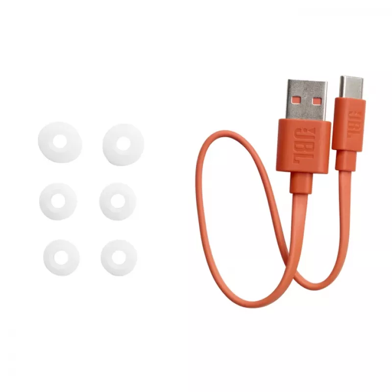 JBL Wave Beam ausinės True Wireless Stereo (TWS) į ausis įdedamos Skambučiai / Muzika / Sportas / Kasdienėms reikmėms baltos